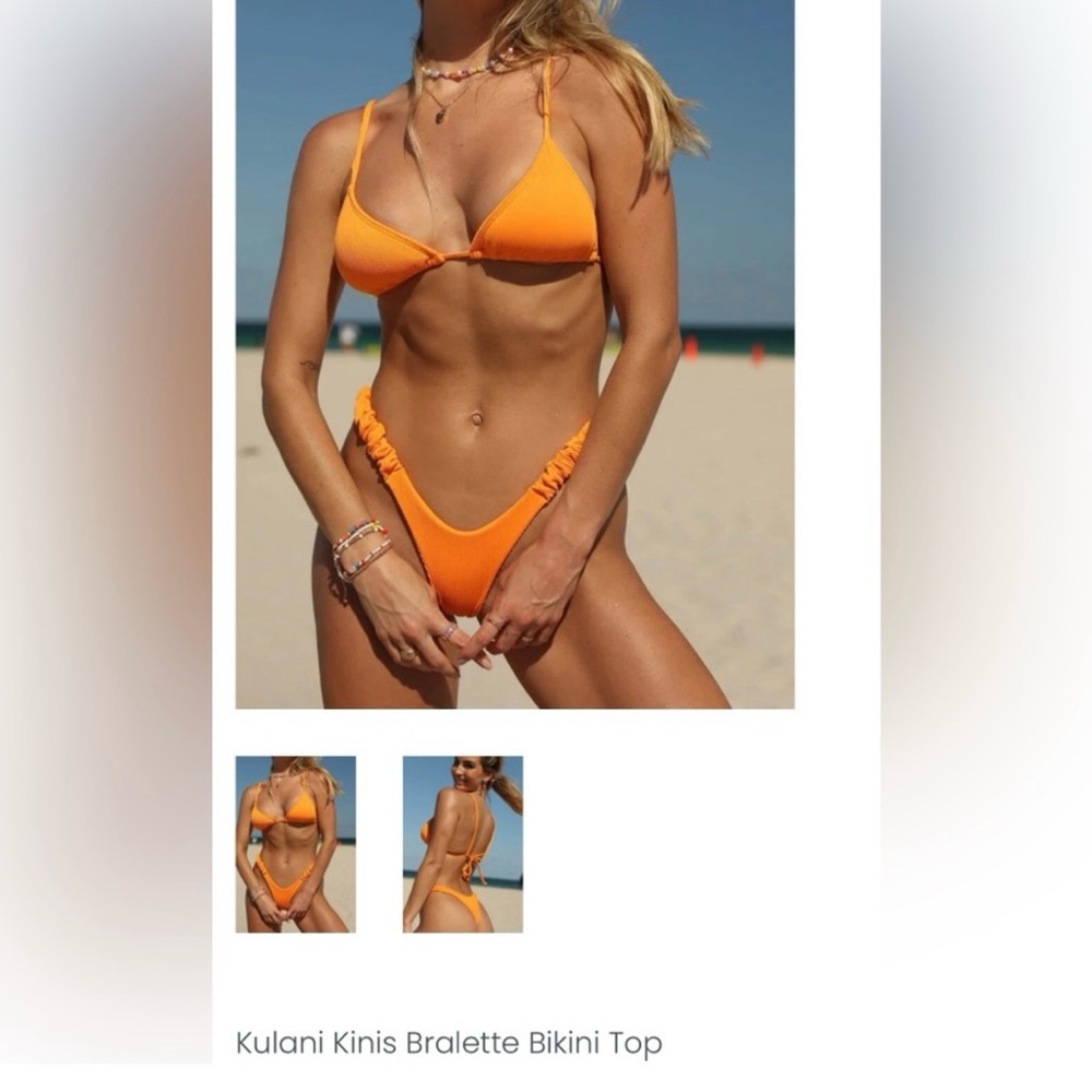 Kulani Kinis Bright Orange Bikini